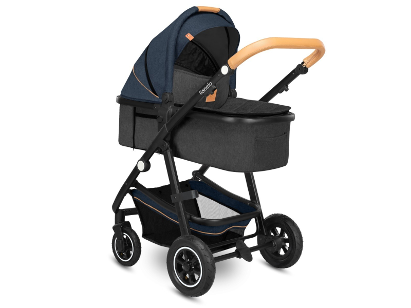 Універсальна коляска 2 в 1 Lionelo AMBER BLUE NAVY, Фото 1