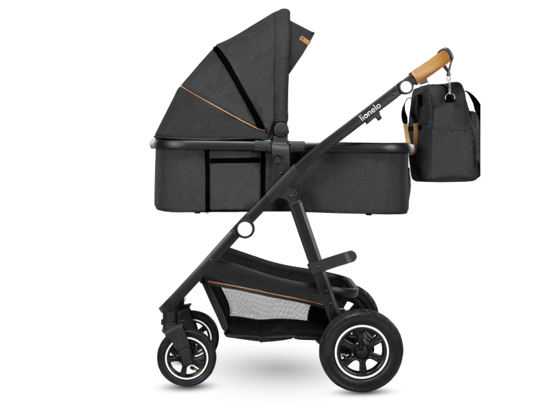 Універсальна коляска 2 в 1 Lionelo AMBER GREY GRAPHITE, Фото 5