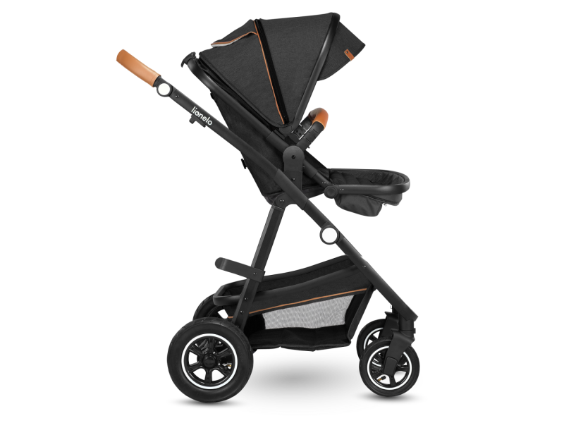 Універсальна коляска 2 в 1 Lionelo AMBER GREY GRAPHITE, Фото 6