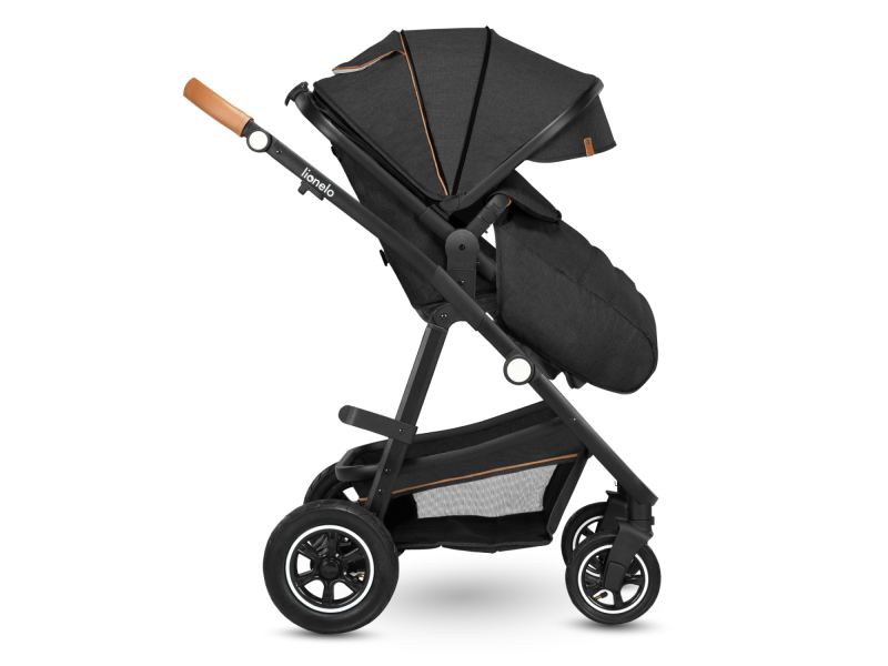 Універсальна коляска 2 в 1 Lionelo AMBER GREY GRAPHITE, Фото 7