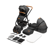 Універсальна коляска 2 в 1 Lionelo AMBER GREY GRAPHITE