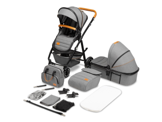 Універсальна коляска 2 в 1 Lionelo AMBER GREY STONE