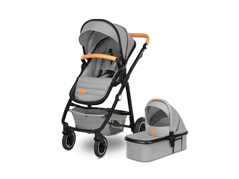 Універсальна коляска 2 в 1 Lionelo AMBER GREY STONE, Фото 3