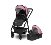 Универсальная коляска 2 в 1 Lionelo AMBER PINK ROSE