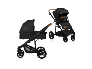Універсальна коляска 2 в 1 Lionelo MARI TOUR BLACK ONYX