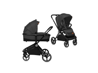 Універсальна коляска 2 в 1 Lionelo MIKA 2IN1 GREY GRAPHITE
