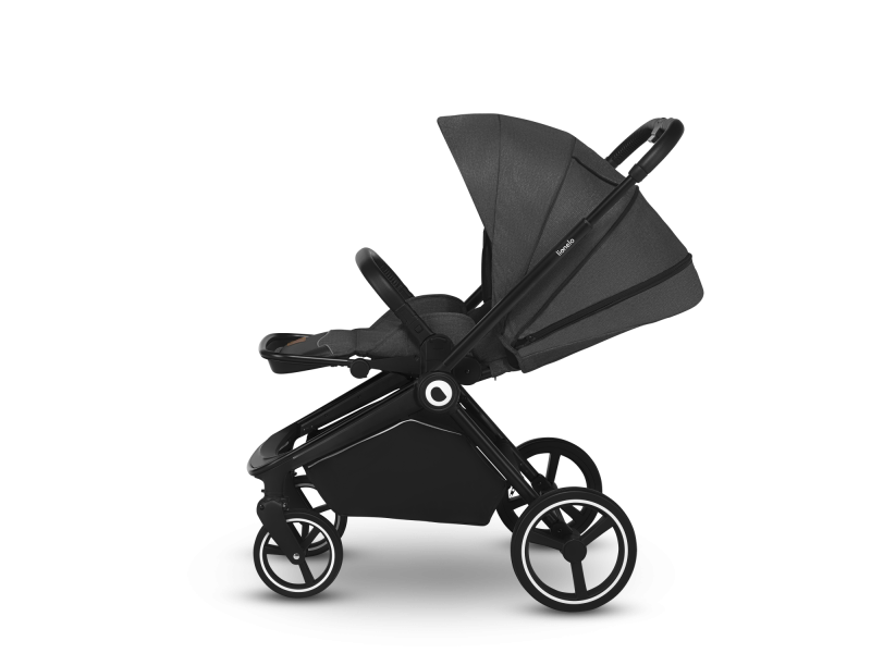 Універсальна коляска 2 в 1 Lionelo MIKA 2IN1 GREY GRAPHITE, Фото 4