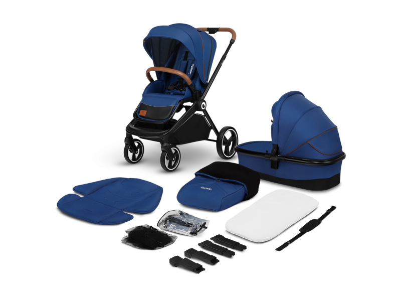 Універсальна коляска 2 в 1 Lionelo MIKA 2IN1 BLUE NAVY, Фото 6