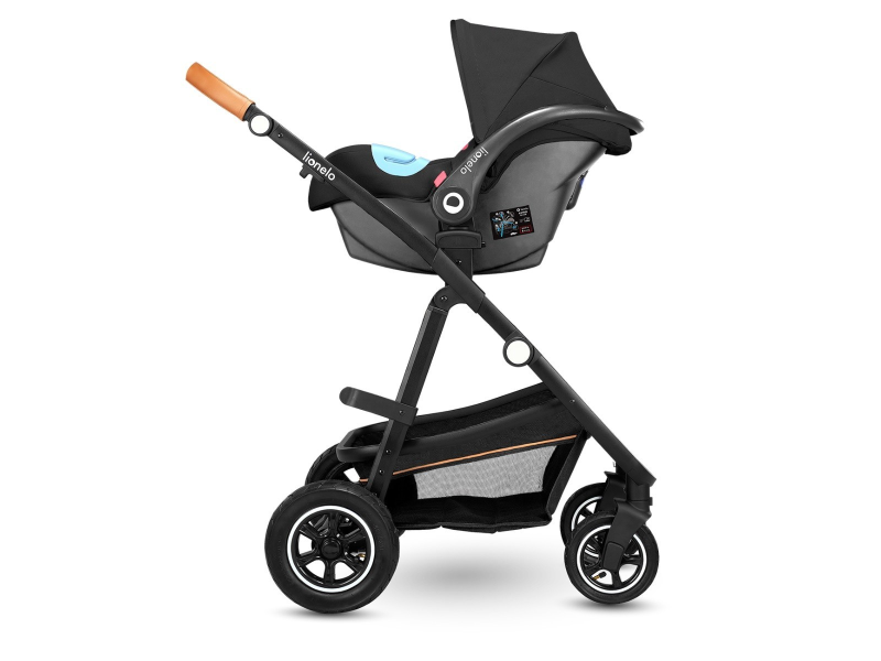 Універсальна коляска 3 в 1 Lionelo AMBER GREY GRAPHITE, Фото 4
