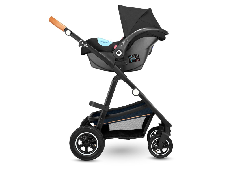 Універсальна коляска 3 в 1 Lionelo AMBER BLUE NAVY, Фото 4