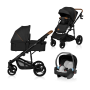Універсальна коляска 3 в 1 Lionelo MARI TOUR BLACK ONYX