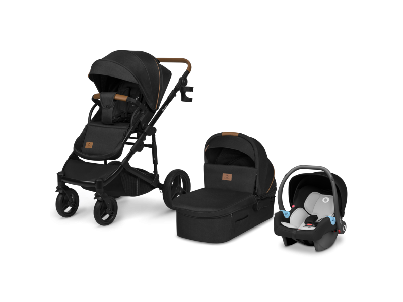 Універсальна коляска 3 в 1 Lionelo MARI TOUR BLACK ONYX, Фото 3