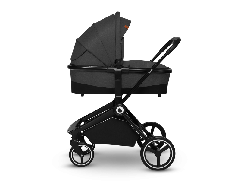 Універсальна коляска 3 в 1 Lionelo MIKA 3IN1 GREY GRAPHITE, Фото 1