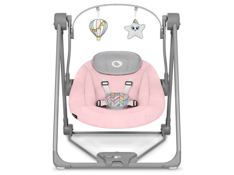 Шезлонг Lionelo OTTO PINK BABY, Фото 3