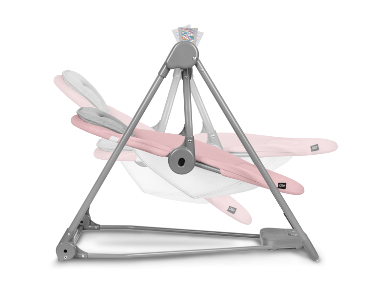 Шезлонг Lionelo OTTO PINK BABY, Фото 5