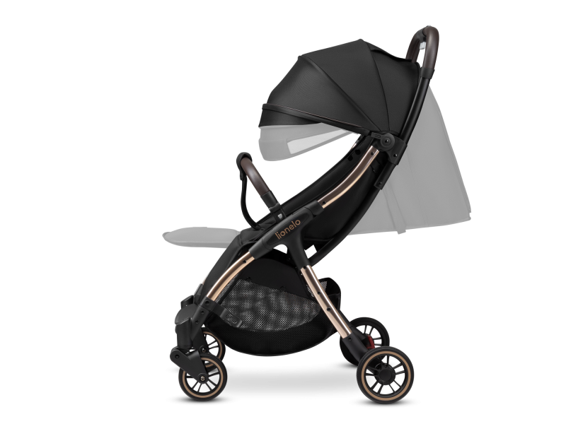 Прогулянкова коляска Lionelo JULIE ONE BLACK GOLD, Фото 4