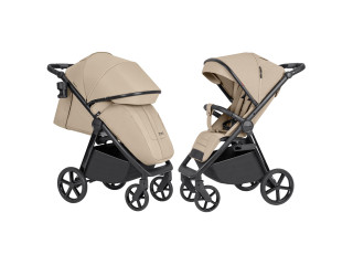 Прогулочная коляска CARRELLO Bravo SL CRL-5520 Sand Beige 2024 /1/