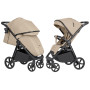 Прогулочная коляска CARRELLO Bravo SL CRL-5520 Sand Beige 2024 /1/