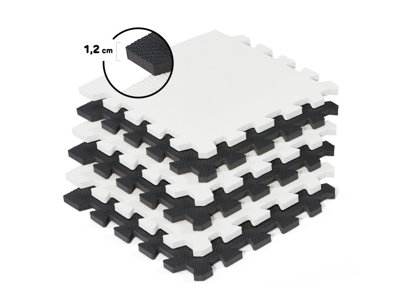 Коврик-пазл Kinderkraft Luno Black, 30 элементов (KKMLUNOBLK0000), Фото 3