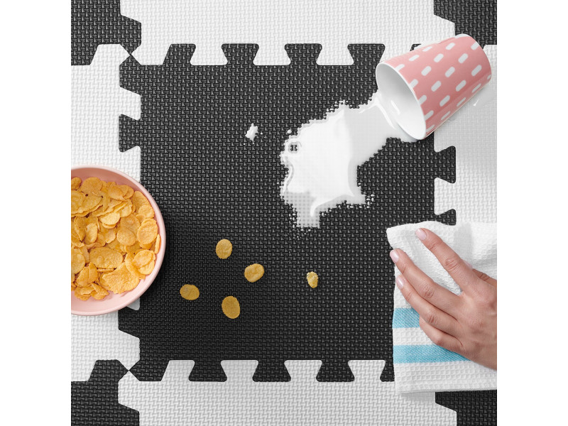 Коврик-пазл Kinderkraft Luno Black, 30 элементов (KKMLUNOBLK0000), Фото 6