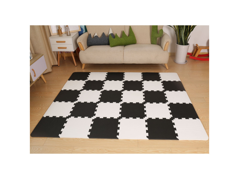 Коврик-пазл Kinderkraft Luno Black, 30 элементов (KKMLUNOBLK0000), Фото 8