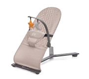 Шезлонг-гойдалка Kinderkraft Mimi Beige (KBMIMI00BEG0000)