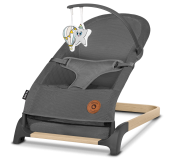 Дитячий шезлонг Lionelo JUNE AIR GREY GRAPHITE
