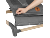 Дитячий шезлонг Lionelo JUNE AIR GREY GRAPHITE, Фото 8