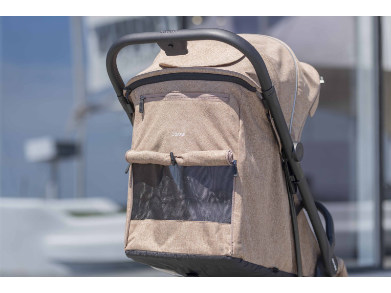 Прогулянкова коляска CARRELLO Corsa CRL-5518 Frost Black /1/, Фото 4