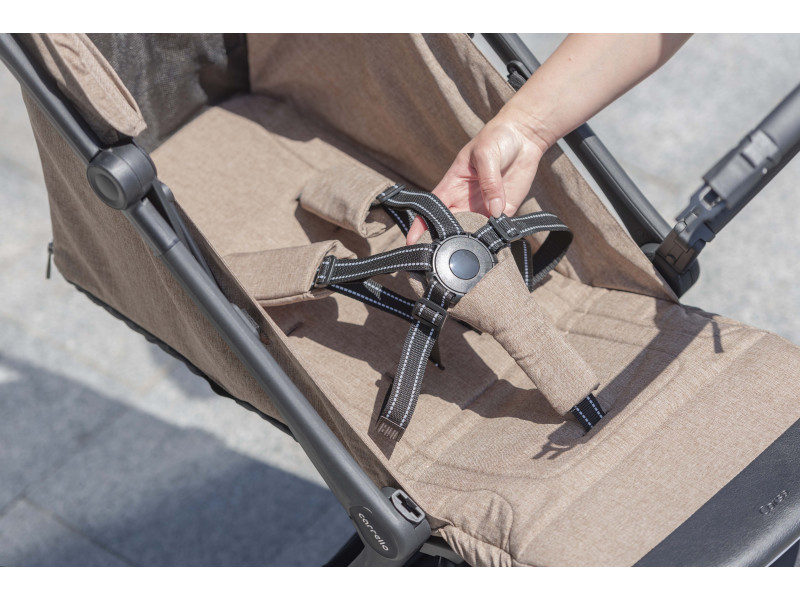 Прогулянкова коляска CARRELLO Corsa CRL-5518 Frost Black /1/, Фото 6