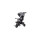 Триколісний дитячий велосипед Free2Move ELIPSO black grey