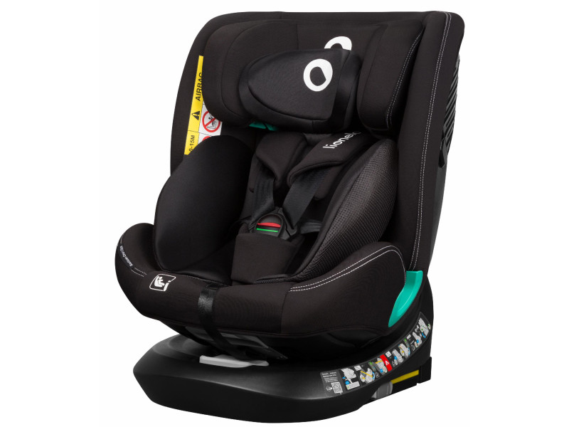 Дитяче автокрісло Lionelo BASTIAAN ONE  I-SIZE BLACK CARBON, Фото 4