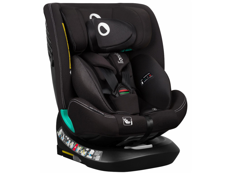 Дитяче автокрісло Lionelo BASTIAAN ONE  I-SIZE BLACK CARBON, Фото 3
