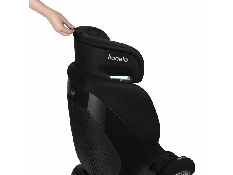 Детское автокресло Lionelo LAVENDER I-SIZE BLACK CARBON, Фото 6