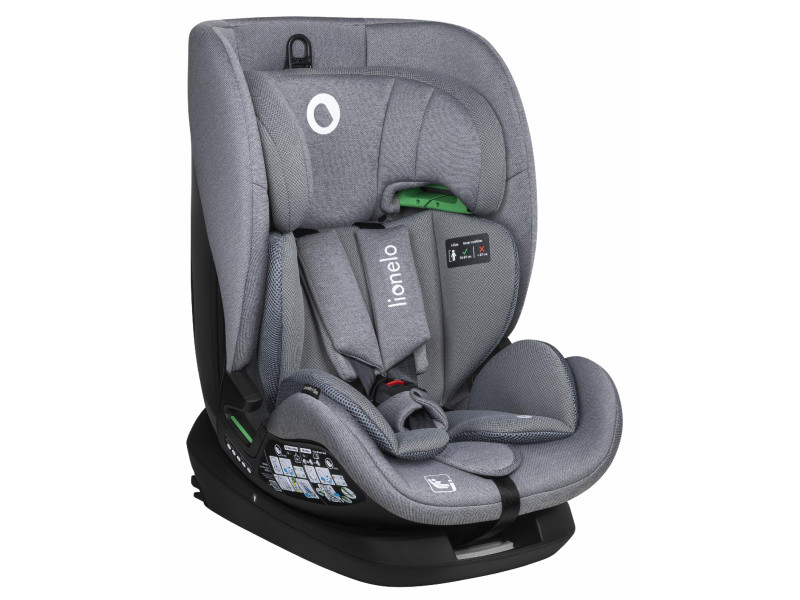 Детское автокресло Lionelo LAVENDER I-SIZE GREY STONE, Фото 3