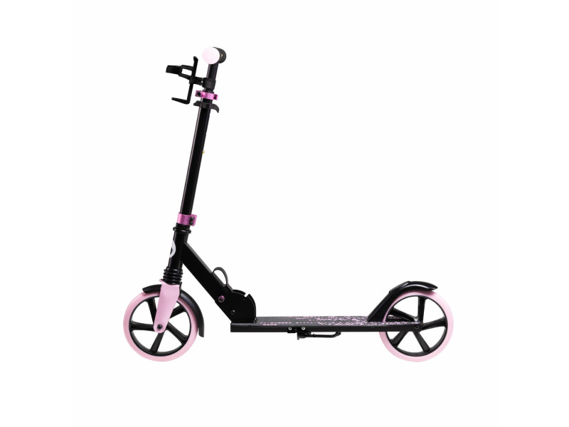 Дитячий самокат Lionelo LUCA BALCK CARBON PINK, Фото 3