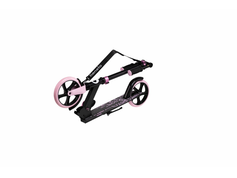 Дитячий самокат Lionelo LUCA BALCK CARBON PINK, Фото 5