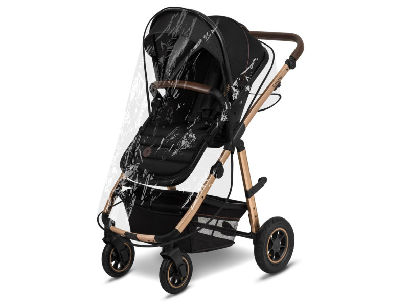 Універсальна коляска 2 в 1 Lionelo AMBER BLACK ONYX, Фото 4