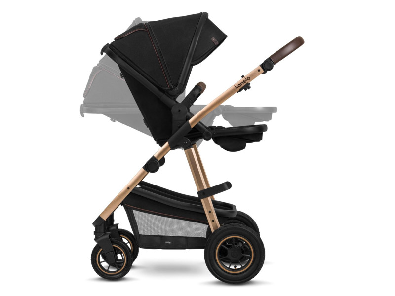 Універсальна коляска 2 в 1 Lionelo AMBER BLACK ONYX, Фото 6