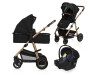 Універсальна коляска 3 в 1 Lionelo AMBER BLACK ONYX, Фото 7