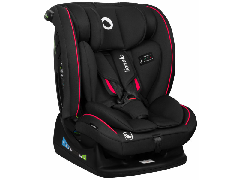 Дитяче автокрісло Lionelo AART I-SIZE BLACK CARBON RED, Фото 3