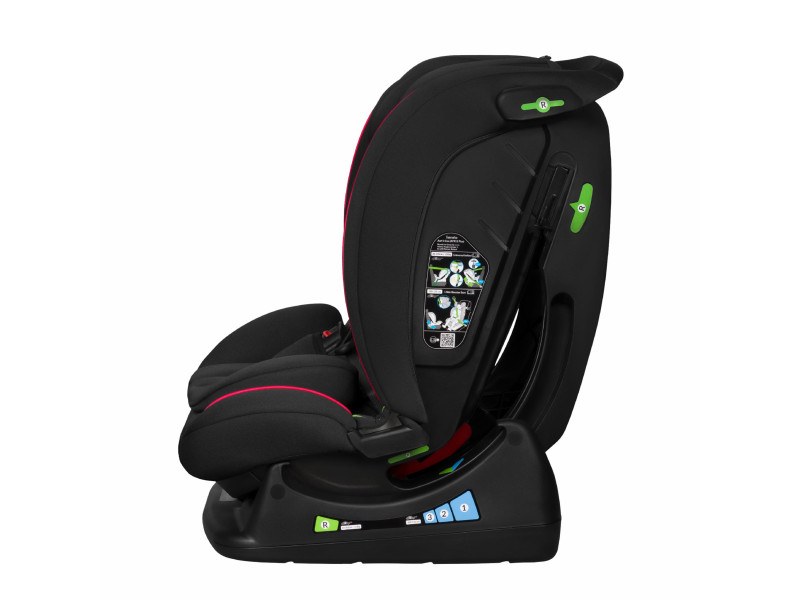 Дитяче автокрісло Lionelo AART I-SIZE BLACK CARBON RED, Фото 9