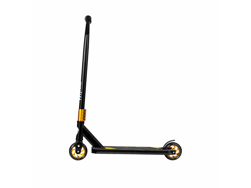 Дитячий самокат Lionelo WHIZZ BLACK CARBON YELLOW, Фото 3