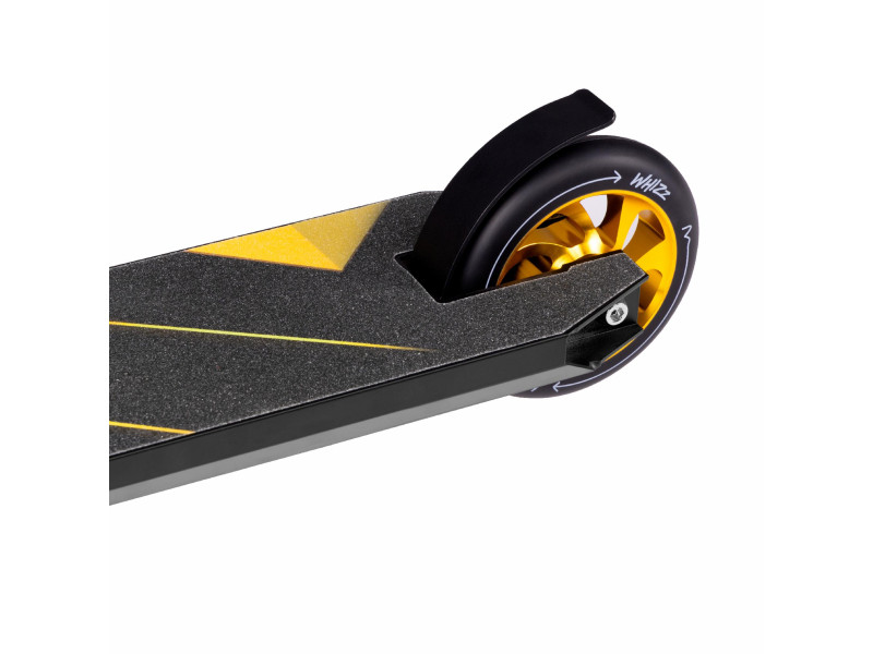Дитячий самокат Lionelo WHIZZ BLACK CARBON YELLOW, Фото 7