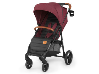 Прогулянкова коляска Kinderkraft Grande 2020 Burgundy (KKWGRANBRG000N)