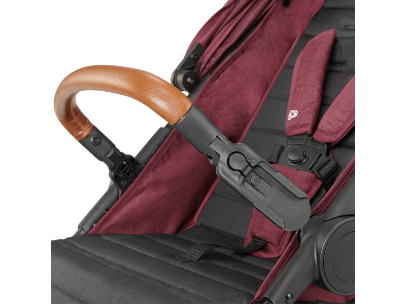 Прогулянкова коляска Kinderkraft Grande 2020 Burgundy (KKWGRANBRG000N), Фото 13