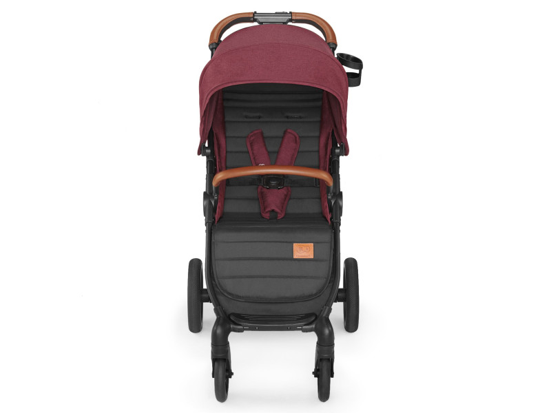 Прогулянкова коляска Kinderkraft Grande 2020 Burgundy (KKWGRANBRG000N), Фото 3