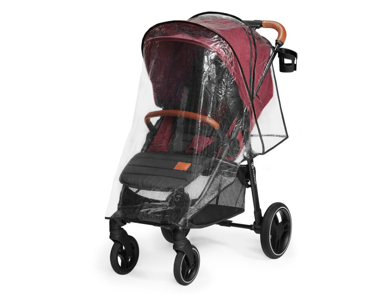 Прогулочная коляска Kinderkraft Grande LX Burgundy (KKWGRANBRG00LX), Фото 12