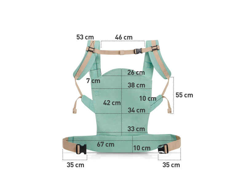 Переноска Kinderkraft Nino Pink (KKNNINOPINK000), Фото 10