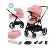 Универсальная коляска 2 в 1 Kinderkraft Nea Ash Pink (KSNEA000PNK2000)